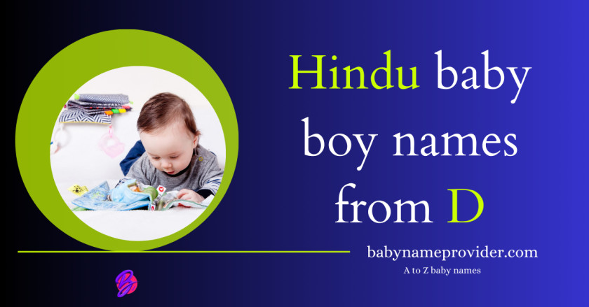 Attractive 2024 D Letter Names For Boy Hindu Latest New Born Baby 