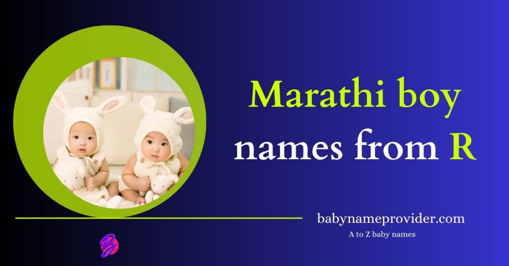 Indian Names For Baby Boy Starting With R