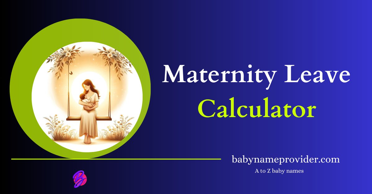 Maternity-Leave-Calculator