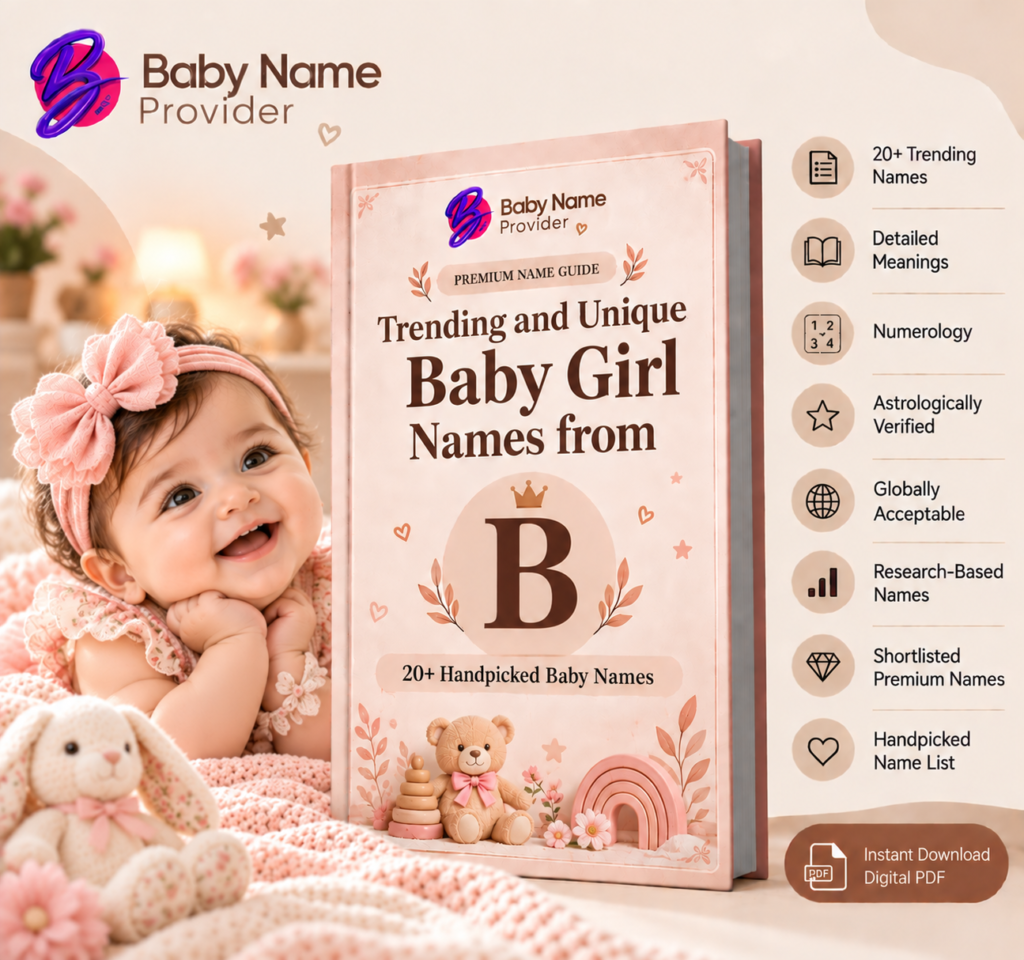 B letter names for girl Hindu