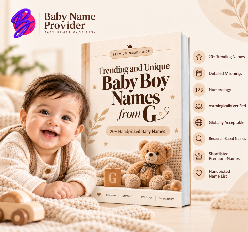 G letter names for boy Hindu PDF