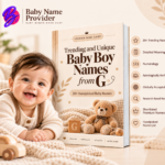 Trending 2026 G letter names for boy Hindu PDF
