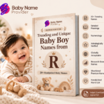 Trending 2026 Indian baby boy names starting with R with meaning PDF