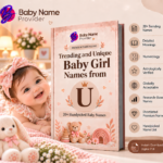 Trending 2026 U letter names for girl Hindu PDF